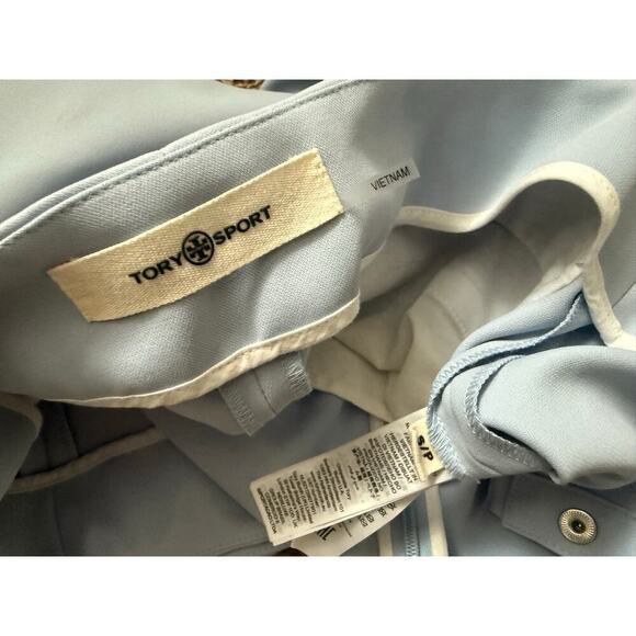 Tory Burch Sport Tech Twill Golf Skort - Seafaring Blue - Small - Picture 6 of 6